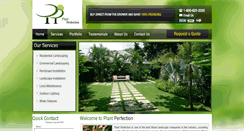 Desktop Screenshot of plantperfection.com